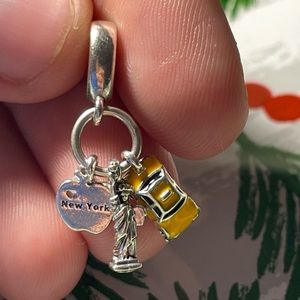 Pandora Charm with NYC elements